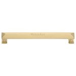 M Marcus Heritage Brass Pyramid Design Cabinet Handle 203mm Centre to Centre